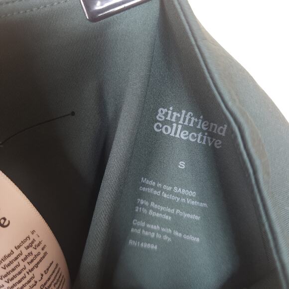 Girlfriend Collective Compressive High-Rise Legging in Moss Size S - Picture 7 of 8